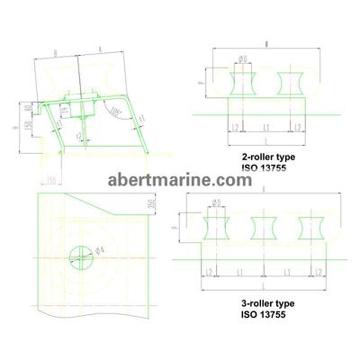 ISO 13767:2020 船侧滚轮导缆器