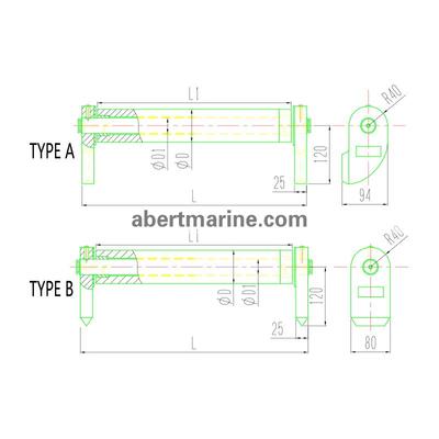 CB 435-65 水平滚轮导缆器