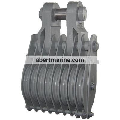 ZHC系列八轮船用钢索滑车——叉销环Q、QS型