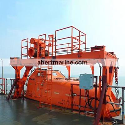 平台吊艇架