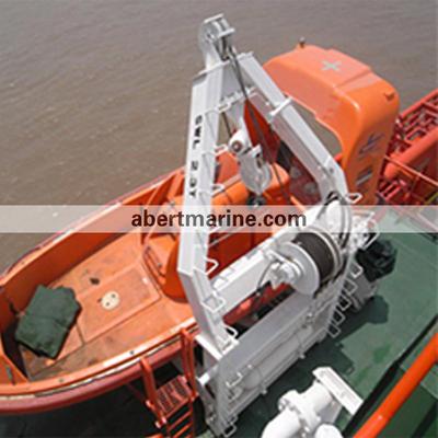 快速救援艇下水装置吊艇架