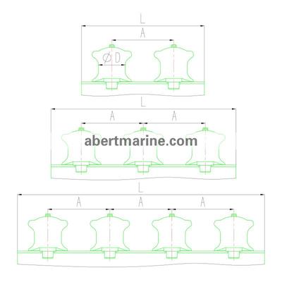 CB/T 3861-2011 船用滚轮导缆器