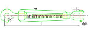 CB/T 3818-2013 ZCUD型索具螺旋扣