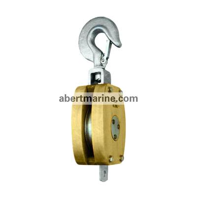 Type W1BH & W1BS型JIS F3426船用钢带木制单滑轮滑车