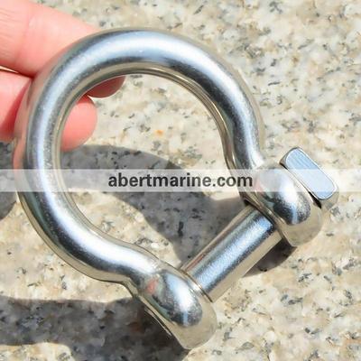 锚（弓）卸扣（带方头销），SS304或SS316