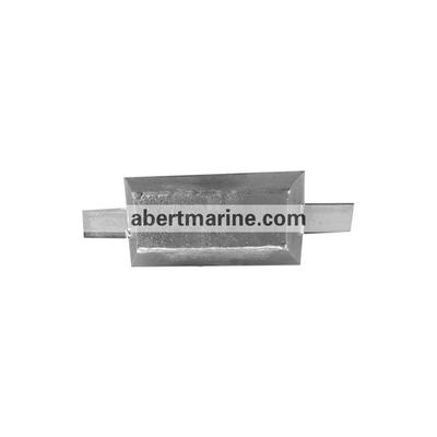 港工和海洋工程设施用单铁脚焊接式锌阳极（扁钢铁脚）