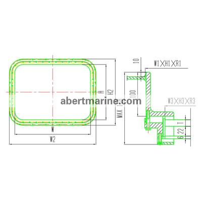 A60级防火矩形窗