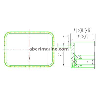 A0级防火矩形窗
