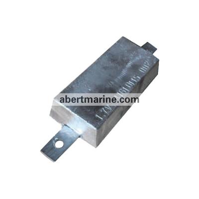 海水冷却水系统用单铁脚焊接式锌阳极（扁钢铁脚）