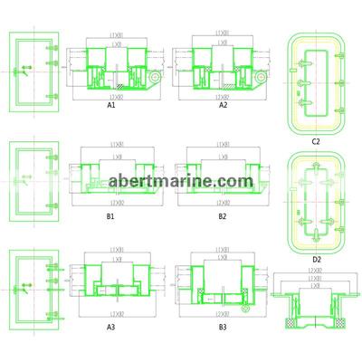 CB 1337-98 舰船用电磁屏蔽门