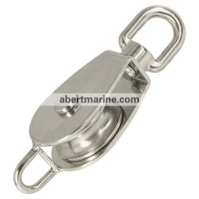 带半圆环单滑轮