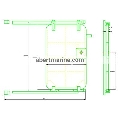 CB 666-66 铝质移门