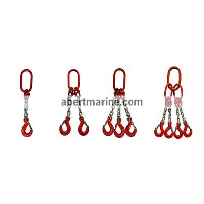 G80合金钢链条组合吊具(带安全钩)