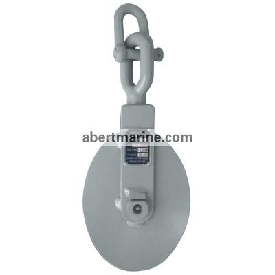 MS1A型JIS F3419船用缆绳用带转环钢制滑车